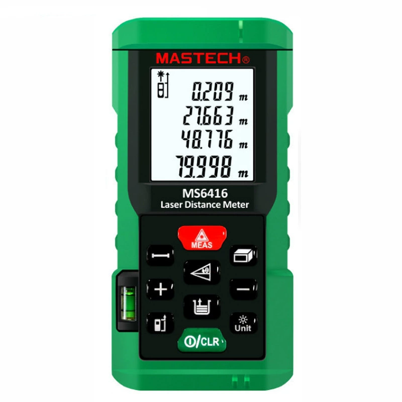 Huayi MS6414 портативный лазерный дальномер Инфракрасный измерительный прибор Электронная линейка 40 м 60 м 80 м