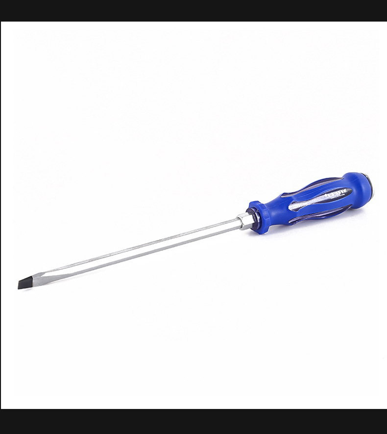 铬钒钢蓝黑一字十字穿心螺丝刀