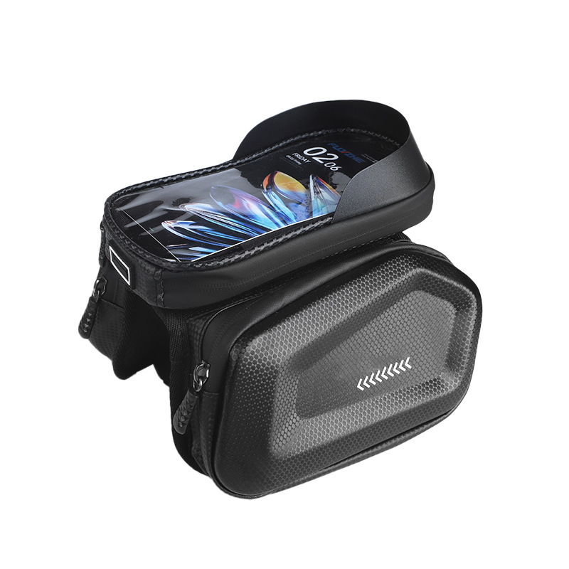 Transfronterizos bolsa de almacenamiento de bicicletas bolsa de cola bicicleta de montaña batería coche impermeable montar bolsa de almacenamiento de teléfono móvil universal personalizada