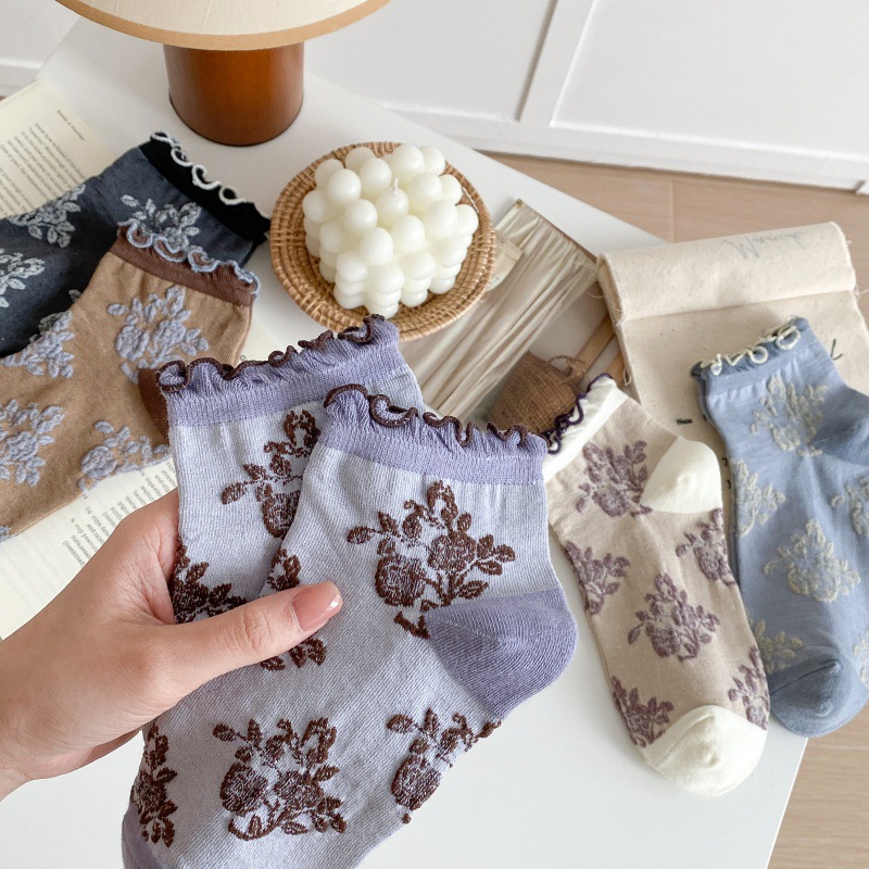 Summer retro ethnic Japanese socks
