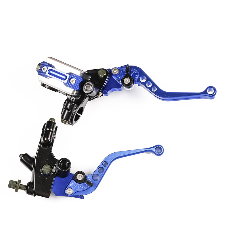 Accesorios de modificación de motocicleta 7/8 22cm palanca de manillar cilindro maestro bomba de freno hidráulico embrague freno de mano