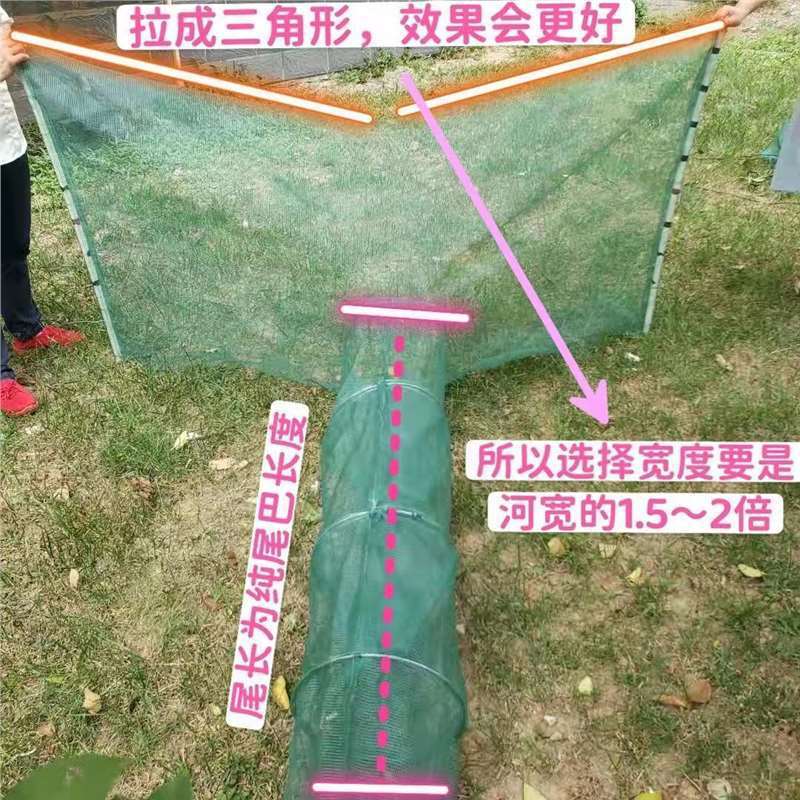 拦鱼网八字网飞机网虎口网堵口网清塘网虾笼鱼笼捉黄鳝泥鳅网渔网|undefined