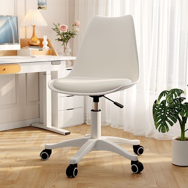 Computer Chair Home Bedroom Makeup Rotating Backrest Chair Sedentary Comfortable Girls Study Lift Office Desk Chair