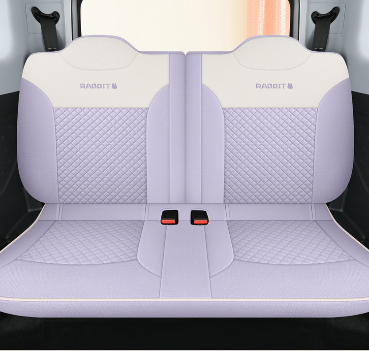 Suitable for Chery QQ Ice Cream Special Car Seat Cover Four Seasons Universal Cushion Fully Enclosed Cotton and Linen Breathable Car Seat Cover