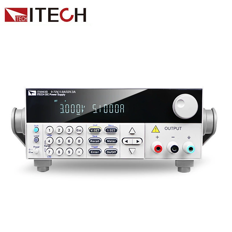Прямые поставки двухдиапазонного программируемого источника постоянного тока серии ITECH IT6860B IT6861/2/3B/6872B.