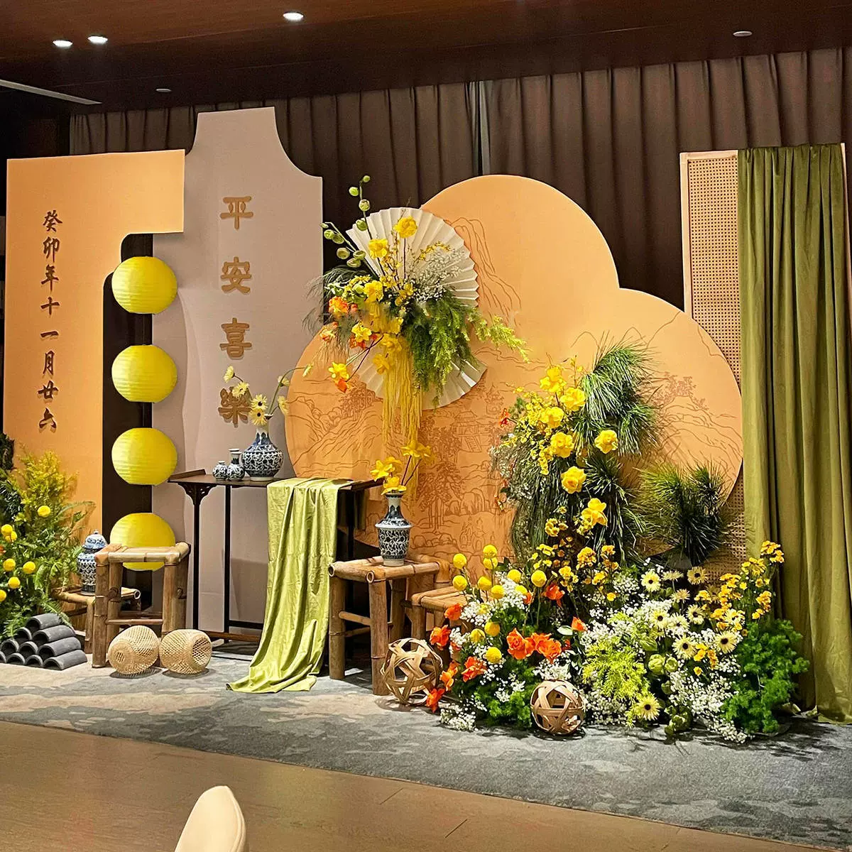 宝宝周岁布置男女通用背景墙kt板生日气球场景装饰抓周用品道具