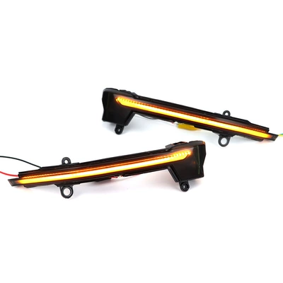 Suitable for Seat Ateca 5D Tarraco Blackened Led Rearview Mirror Light Running Water Light Turn Signal Light
