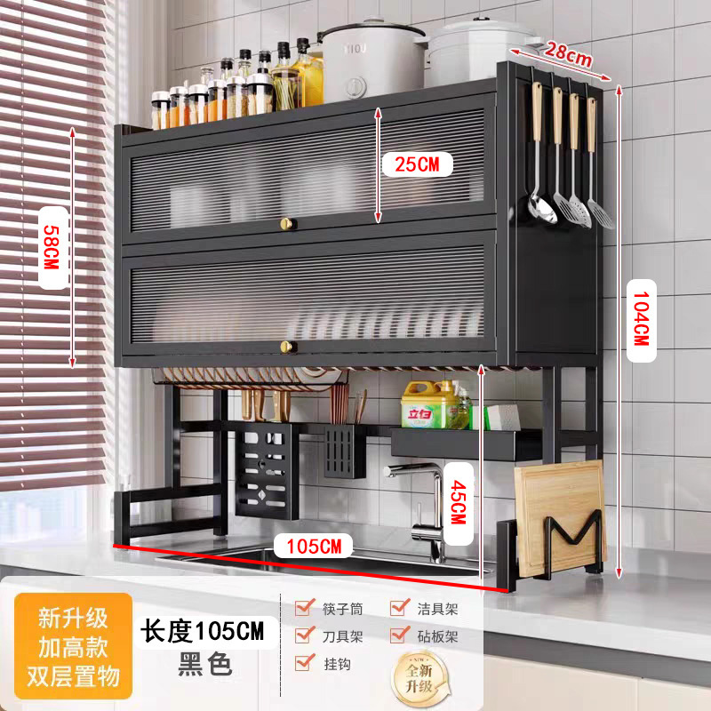cocina drenaje rack platos rack platos palillos cubiertos rack de almacenamiento fregadero de almacenamiento lavavajillas rack de almacenamiento