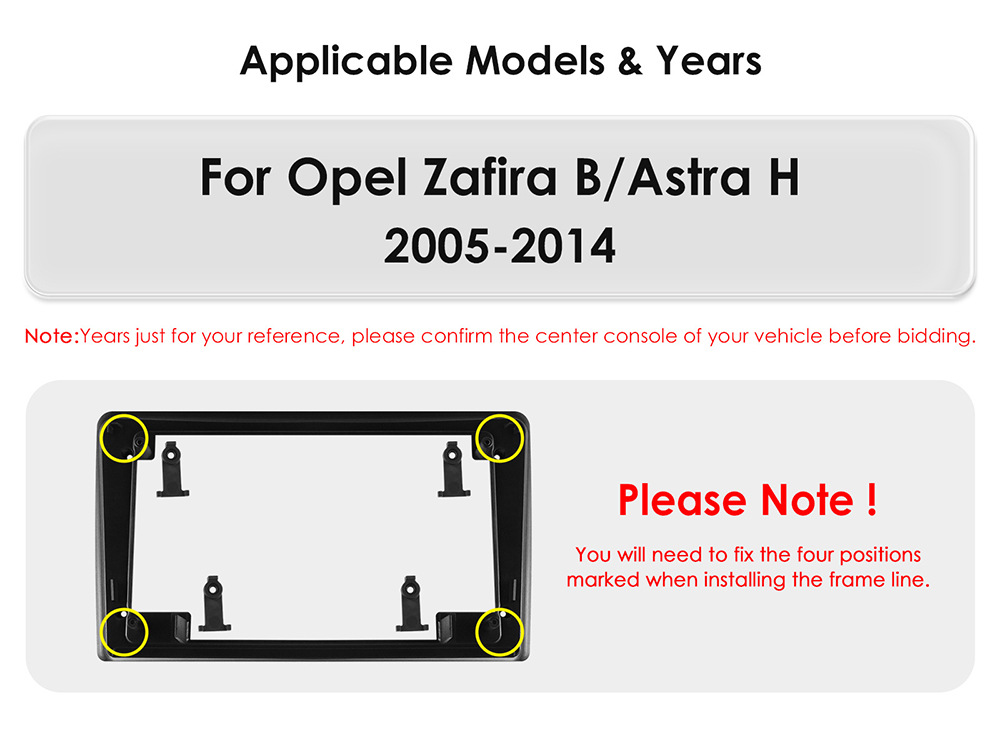 9inch Cross-Border Supply Suitable for Opel Sailing Feili B 05-14 Android Smart Car Dvd Navigation