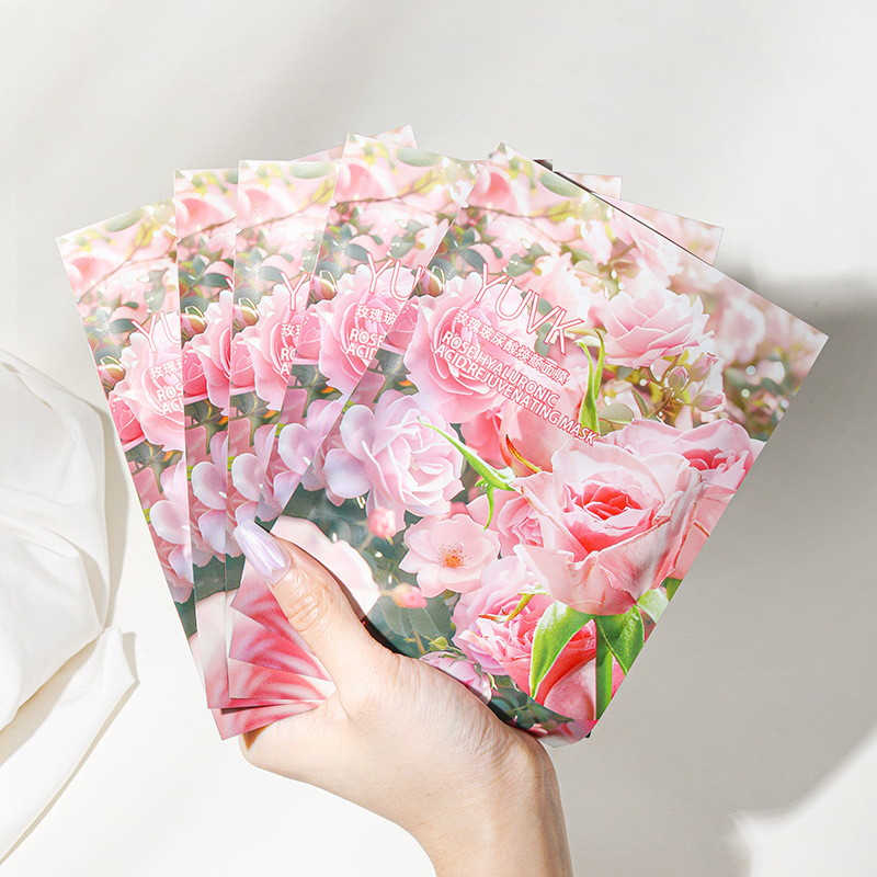 YUVK洋甘菊精水潤マスク水分補給保湿30ml薔薇ヒアルロン酸マスクシールメーカー卸売り|undefined