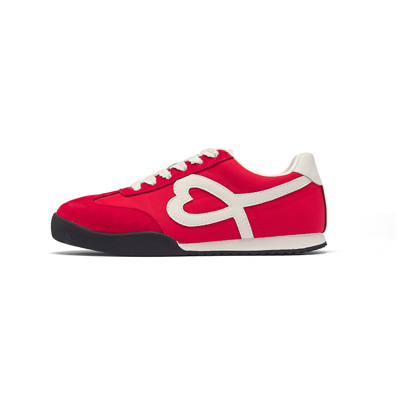 Augustion zapatos de entrenamiento alemanes rojos para mujer 2025 nuevo estilo verano plataforma ballet Forrest zapatos zapatos deportivos casuales