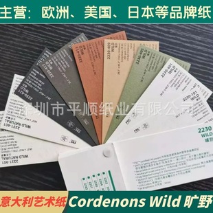 Italian Wilderness Cotton Paper Wild Special Paper Letterpress Wild Cotto Imported Art Paper