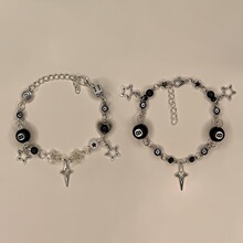 S 71609 Star heart couple bracelet ����ǰ�����������
