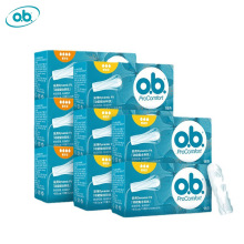 OB指入式卫生棉条16支/盒 量少型普通型量多型游泳卫生巾批发代发