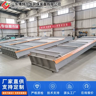雨水式格栅机 回转雨水除污设备 城市雨水工程悬浮物拦截清理机