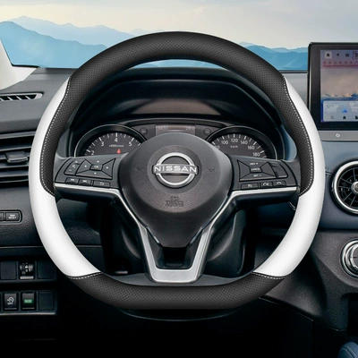 2025 Nissan Qashqai Steering Wheel: Steering wheel cover - black-and-white-set-type-ultra-thin-default