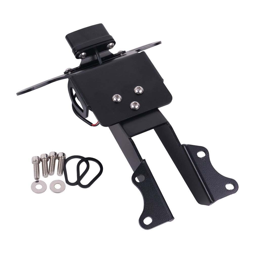 Suitable for Yamaha MT09 Tracer900 FJ09 modified short tail license plate holder motorcycle license plate accessories