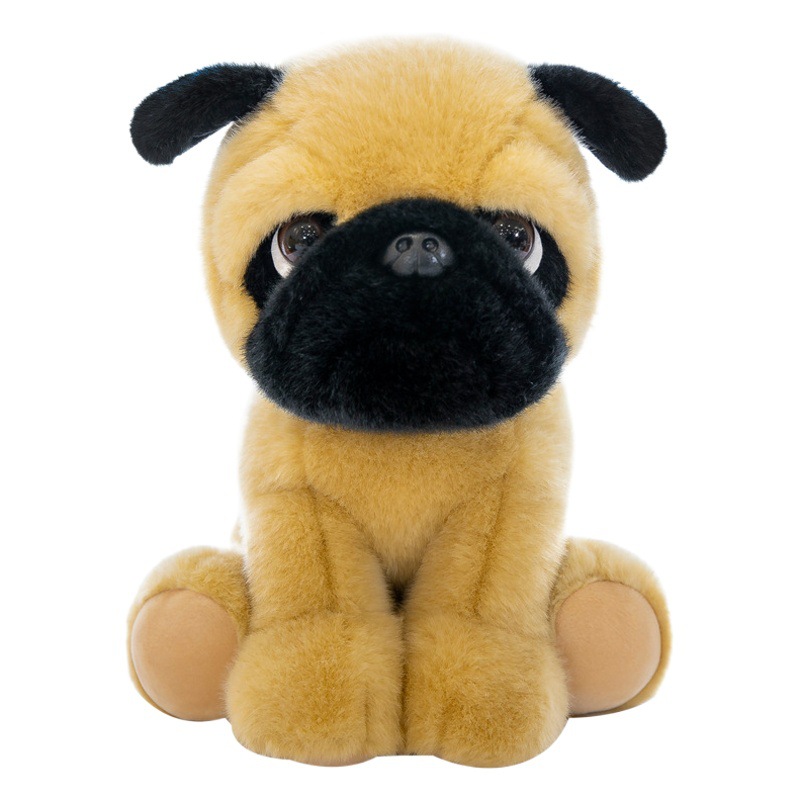 Muñeco de Peluche de Simulación de Cachorro Husky Schnauzer, Erha, Decoración para el Hogar, Regalo Calmante para Niños