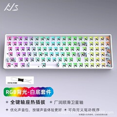 黒吉蛇DK100機械キーボードセット有線シングルモードRGBホットプラグカスタマイズクロスボーダーアマゾンスポット
