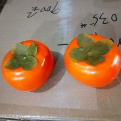 シミュレーションフルーツモデルシミュレーション柿偽柿道具柿の木の枝飾り生け花アクセサリー