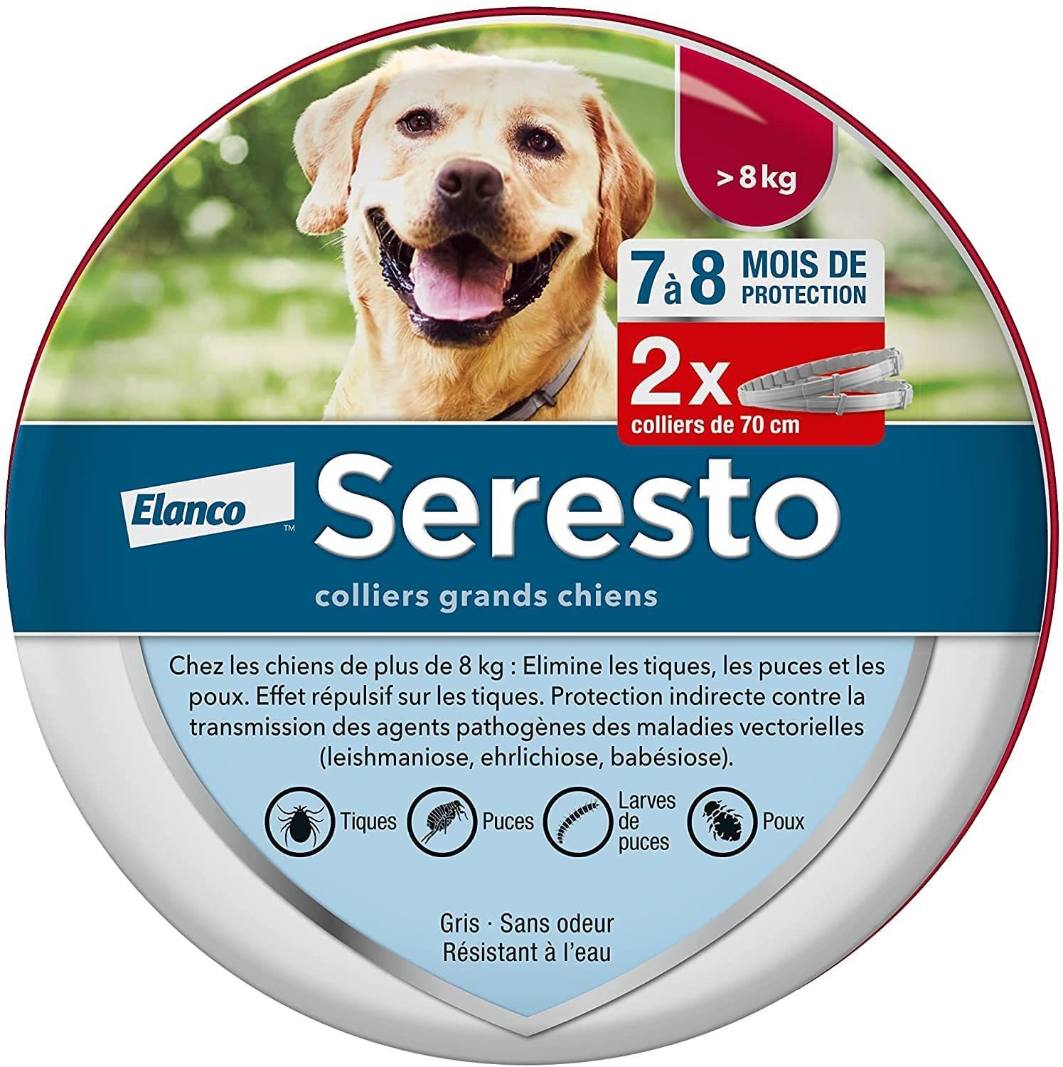 New Dog Cat Deworming Collar Seresto Soledo Bayer Bayer Flea Removal Cross-border Wish