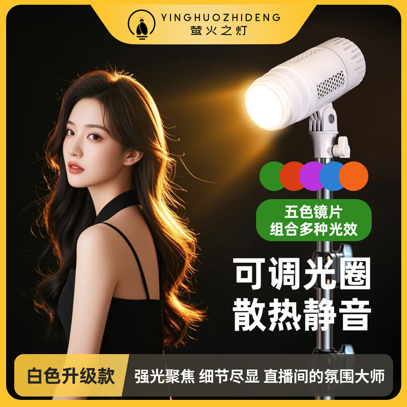 [Firefly Lamp] Newly Upgraded White Hair Light Supplements Special Mermaid Ji Butterfly Light in Anchor Studio