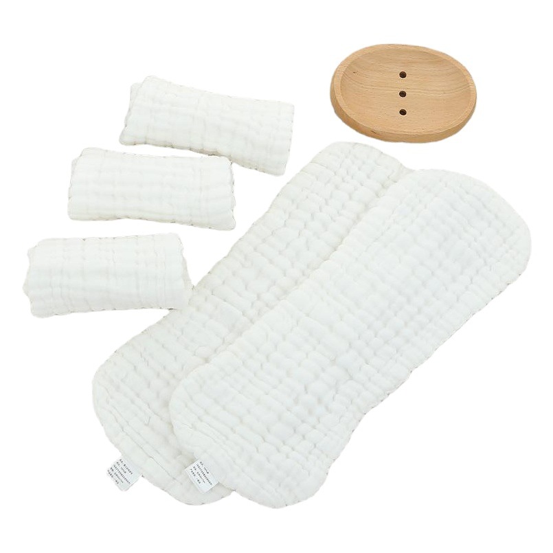 Diaper Gauze Washable Diapers for Newborns 10-Layer Baby Cloth Reusable Diapers Washable and Absorbent