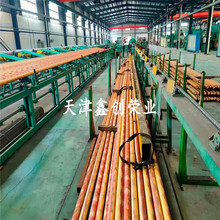 供应空调紫铜管 制冷气体输送无氧紫铜盘管TP2/6.35*0.6包塑铜管
