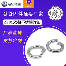 遠征2205雙相不銹鋼8.8級高強度S31803彈墊彈簧墊片GB93M6M8-M30