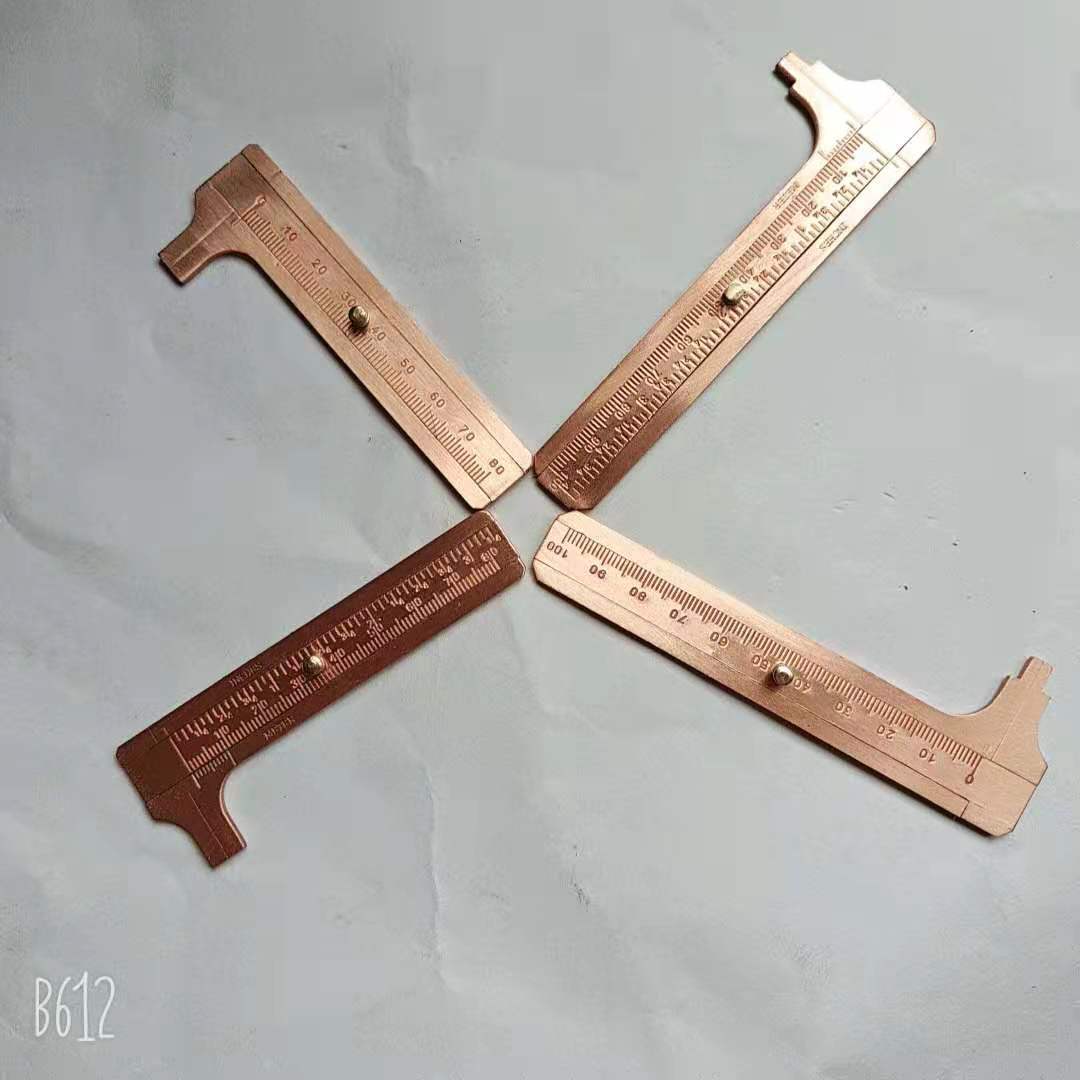紫铜文玩铜卡尺