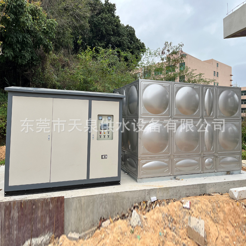 一体化供水泵房户外泵站箱泵一体加压给水一体式智慧净水处理设备