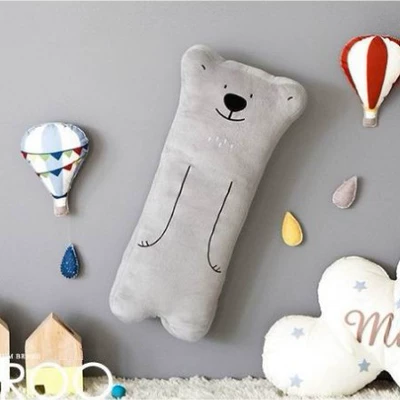 Cartoon Cute Interior Children's — Seat belt shoulder pad - grizzly-bear-45-50cm