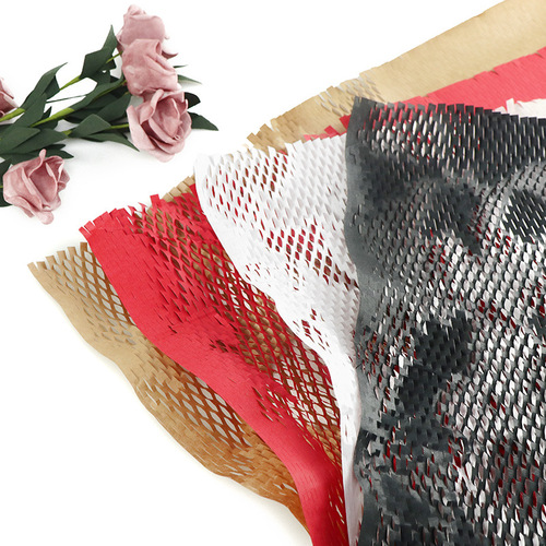 Cellulose paper 30*30cm and 50*50cm, manufacturer wholesale and retail, packed net-like environmental shock-proof cushioning paper