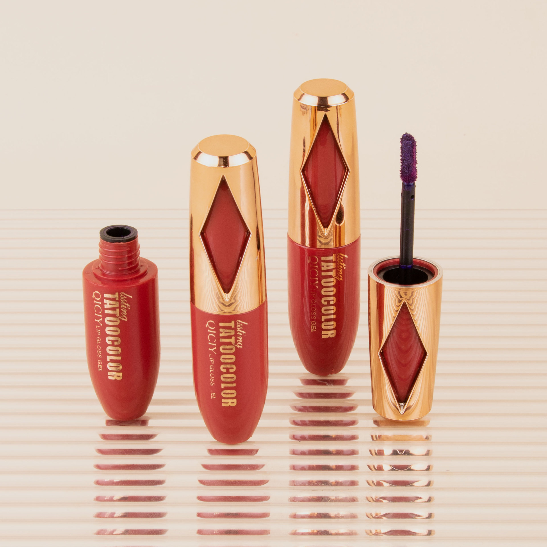 Long Lasting Waterproof Matte Tear And Pull Lipstick Popular