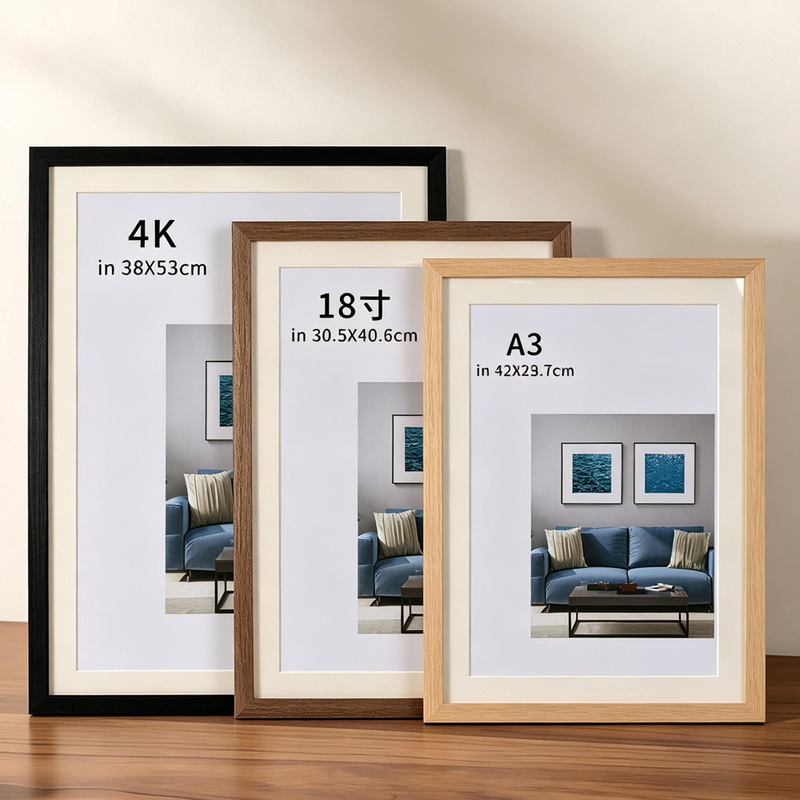 Simple Solid Wood Photo Frame Customization 6inch 7inch 8inch Wooden Puzzle Picture Frame Empty Frame for Mounting A4 A3 Poster Display Frame Simple Solid Wood Photo Frame Customization 6inch 7inch 8inch Wooden Puzzle Picture Frame Empty Frame for Mounting A4 A3 Poster Display Frame