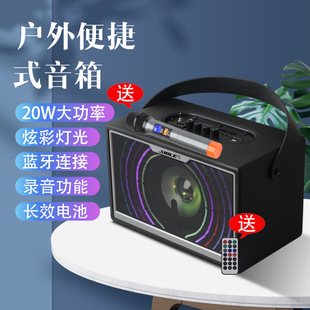 Lion Music SD-1 Outdoor Mobile Battery Audio Square Dance Audio Large Volume Outdoor K Song Bluetooth Mobile Audio