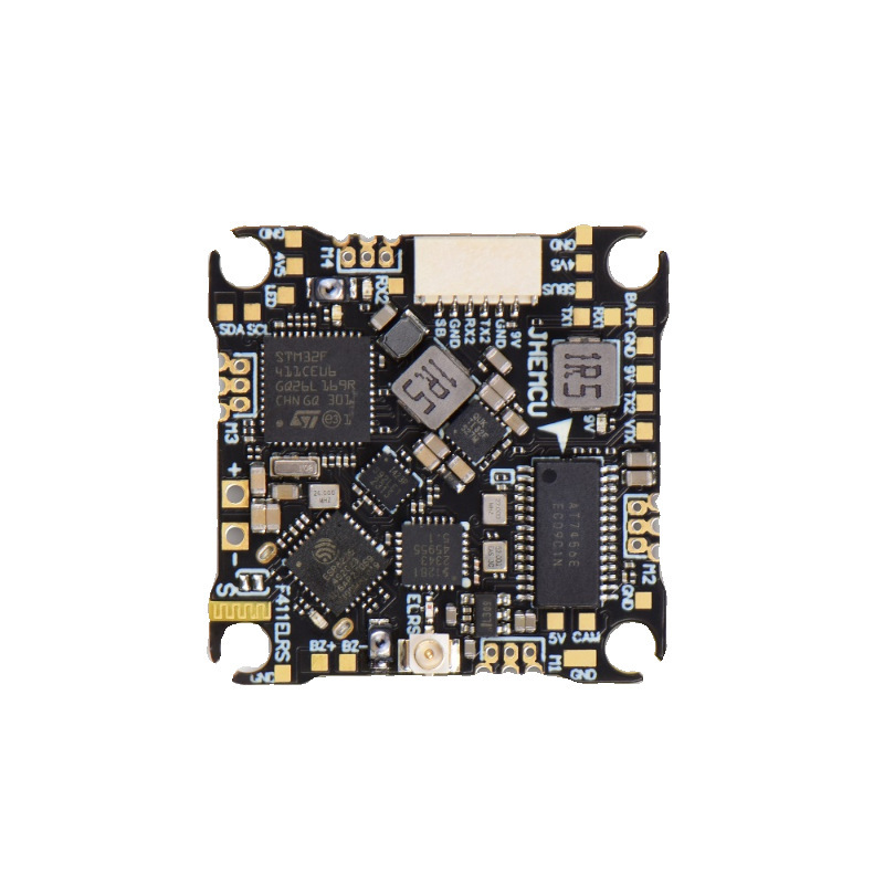 JHEMCU F411ELRS 1S 2S 穿越机飞控 ELRS 12A电调 高清天空端