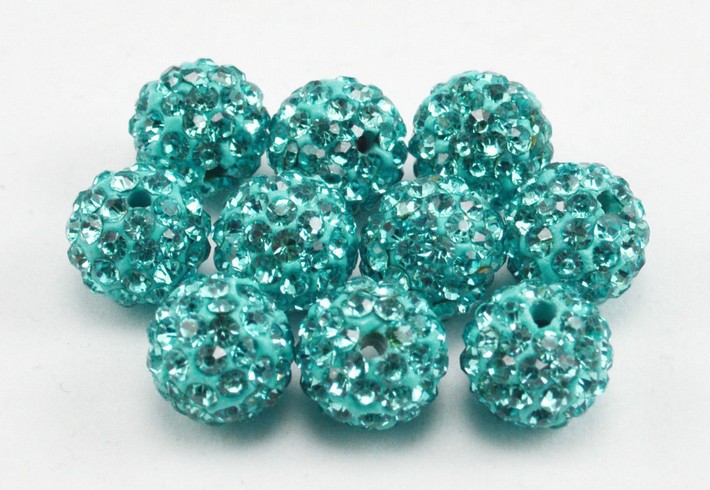 阿里数据包导入_4mm直孔钻球满钻ab软陶泥香巴拉珠子双孔手