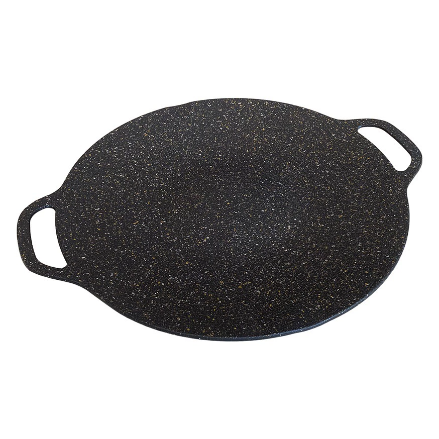 Открытый Кемпинг Картридж Духовка Теппаньяки Бытовая тарелка для барбекю в Корейском стиле Барбекю Коммерческий камень Maifan Антипригарный круглый гриль