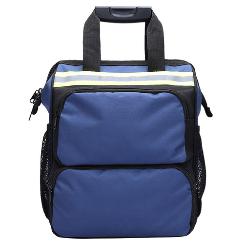 Durable Double Shoulder Tool Bag for Electricians - Heavy Capacity, Multifunctional Repair Tool Bag