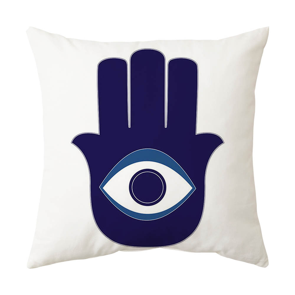 Capa de almofada evil eye almofada decorativa macia para sofá_voghion.com