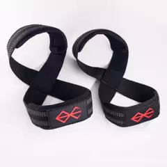 Figure 8 Lifting Straps Wrist Wraps for Pull-Ups Grip Straps Deadlift Pull-Up Bar Weightlifting Non-Slip Straps