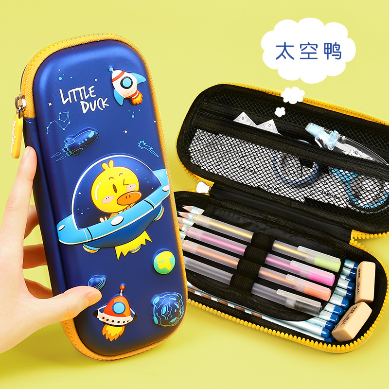 6854 Pato espacial azul de color