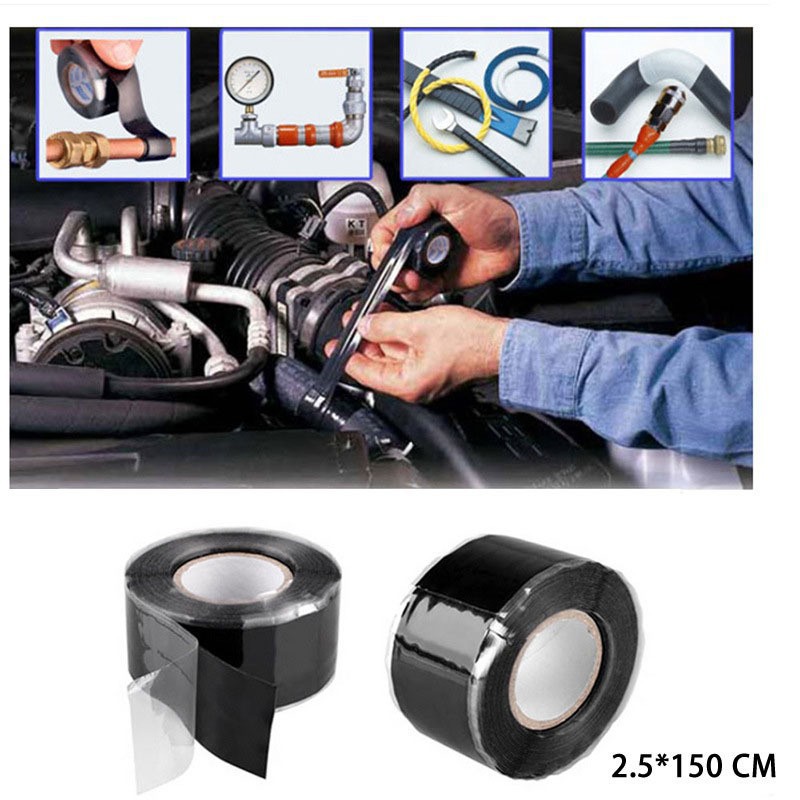 Waterproof Tape, High Temperature Resistant Silicone Self-Adhesive Tape, Automotive Electrical Wires and Cables, Household Self-Adhesive Tape