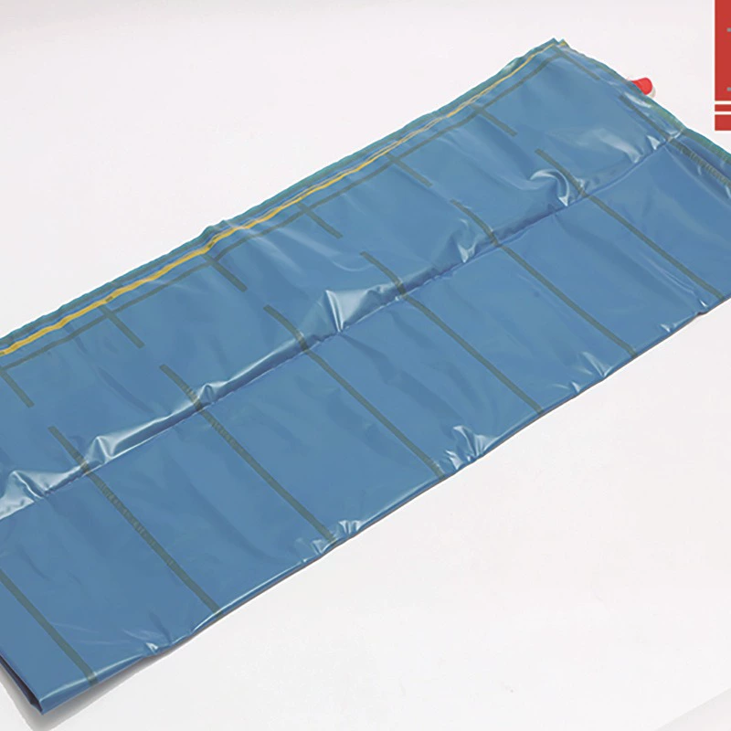 Inflatable mattress, travel folding handheld two-color tent for camping anti-stress "Gopher", 70cm