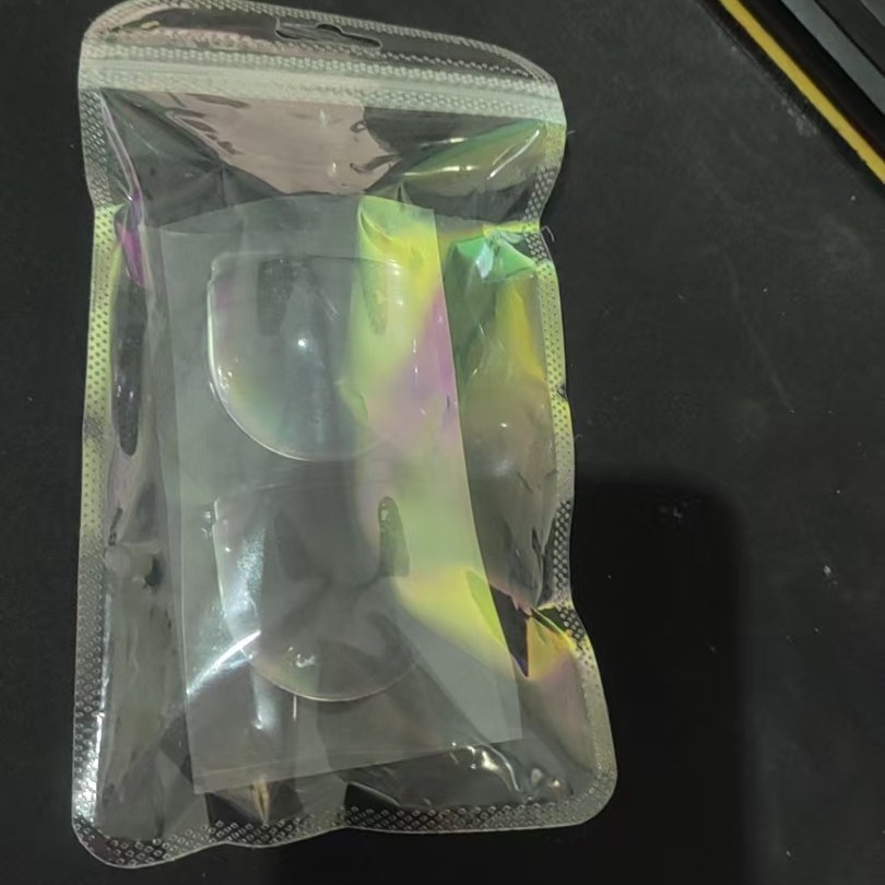 Nuevo adhesivo de silicona transparente y grueso para puerta de refrigerador, amortiguador de puerta de silicona, cojín anticolisión.