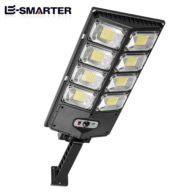 クロスボーダー新型LED強光小街灯二列街灯太陽光庭灯誘導街灯屋外照明|undefined