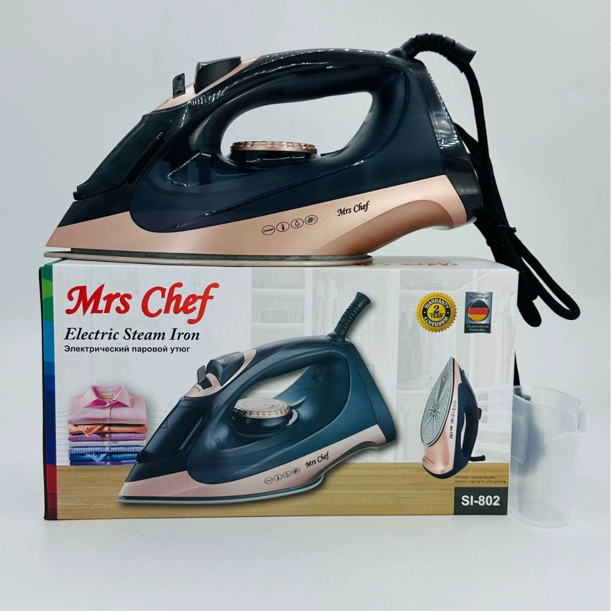 Новое ручное электрическое пароутюг высокого класса MRS Chef Si-802 мощностью 2400 Вт гладильная машина удаление артефактов