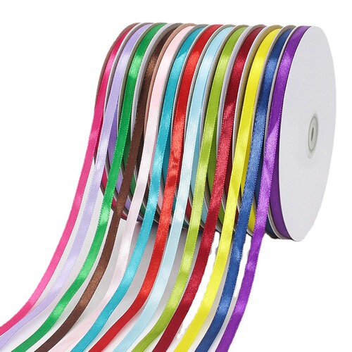 Manufacturer wholesales 0.6cm ribbon, 6mm ribbon, gift wrapping ribbon, braided hair ribbon, framing ribbon