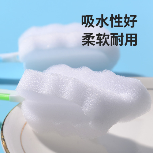 Factory Direct Sales Insulated Cup Brush Milk Bottle Brush Sponge Cleaning Cup Brush Kitchen Cleaning Brush Wholesale Household Brushes